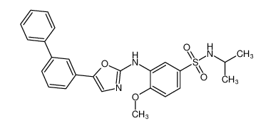 3-((5-([1,1'-biphenyl]-3-yl)oxazol-2-yl)amino)-N-isopropyl-4-methoxybenzenesulfonamide CAS:681004-19-3 manufacturer & supplier