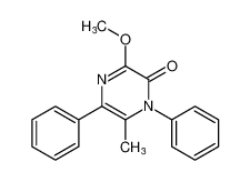 2(1H)-Pyrazinone, 3-methoxy-6-methyl-1,5-diphenyl- CAS:681008-17-3 manufacturer & supplier