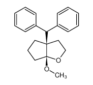 (3aR,6aR)-3a-Benzhydryl-6a-methoxy-hexahydro-cyclopenta[b]furan CAS:681029-59-4 manufacturer & supplier