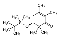 (S)-5-((tert-butyldimethylsilyl)oxy)-2,3,6,6-tetramethylcyclohex-2-en-1-one CAS:681029-64-1 manufacturer & supplier