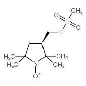 (1-hydroxy-2,2,5,5-tetramethylpyrrolidin-3-yl)methoxy-methyl-oxo-sulfanylidene-λ(sup)6(/sup)-sulfane CAS:681034-14-0 manufacturer & supplier