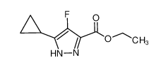 5-cyclopropyl-4-fluoro-1H-pyrazole-3-carboxylic acid ethyl ester CAS:681034-81-1 manufacturer & supplier