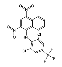 (2,6-Dichloro-4-trifluoromethyl-phenyl)-(2,4-dinitro-naphthalen-1-yl)-amine CAS:68105-63-5 manufacturer & supplier