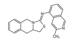 3-[(3-methylisoquinol-5-yl)imino]-1,5,10,10a-tetrahydrothiazolo[3,4-b]isoquinoline CAS:68107-94-8 manufacturer & supplier