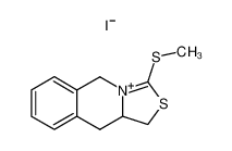 3-Methylsulfanyl-1,5,10,10a-tetrahydro-thiazolo[3,4-b]isoquinolin-4-ylium; iodide CAS:68107-95-9 manufacturer & supplier