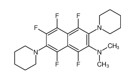 1,4,5,6,8-pentafluoro-N,N-dimethyl-3,7-di(piperidin-1-yl)naphthalen-2-amine CAS:681122-28-1 manufacturer & supplier