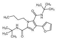 N2,N5-di-tert-butyl-1-butyl-4-(furan-2-yl)-1H-imidazole-2,5-dicarboxamide CAS:681123-01-3 manufacturer & supplier