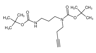 [3-(tert-Butoxycarbonyl-but-3-ynyl-amino)-propyl]-carbamic acid tert-butyl ester CAS:681124-07-2 manufacturer & supplier