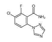 Benzamide, 3-chloro-2-fluoro-6-(1H-1,2,4-triazol-1-yl)- CAS:681128-52-9 manufacturer & supplier