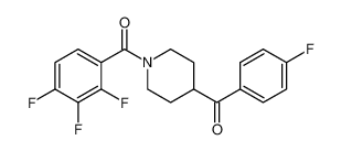 Piperidine, 4-(4-fluorobenzoyl)-1-(2,3,4-trifluorobenzoyl)- CAS:681130-24-5 manufacturer & supplier