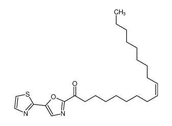 9-Octadecen-1-one, 1-[5-(2-thiazolyl)-2-oxazolyl]-, (9Z)- CAS:681135-46-6 manufacturer & supplier