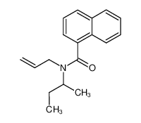 Naphthalene-1-carboxylic acid allyl-sec-butyl-amide CAS:68114-04-5 manufacturer & supplier