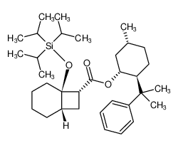 (1R,2S,5R)-5-methyl-2-(2-phenylpropan-2-yl)cyclohexyl (1S,6R,7R)-6-((triisopropylsilyl)oxy)bicyclo[4.2.0]octane-7-carboxylate CAS:681146-50-9 manufacturer & supplier