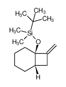 tert-butyldimethyl(((1R,6S)-8-methylenebicyclo[4.2.0]octan-1-yl)oxy)silane CAS:681146-85-0 manufacturer & supplier