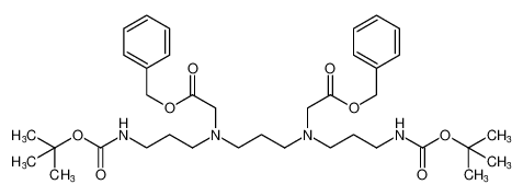 benzyl 9-(2-(benzyloxy)-2-oxoethyl)-13-(3-((tert-butoxycarbonyl)amino)propyl)-2,2-dimethyl-4-oxo-3-oxa-5,9,13-triazapentadecan-15-oate CAS:681171-04-0 manufacturer & supplier