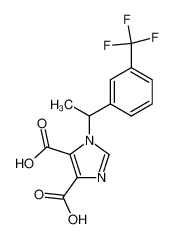 1-[1-(3-trifluoromethyl-phenyl)-ethyl]-1H-imidazole-4,5-dicarboxylic acid CAS:68120-16-1 manufacturer & supplier