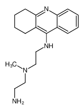 N1-(2-aminoethyl)-N1-methyl-N2-(1,2,3,4-tetrahydroacridin-9-yl)ethane-1,2-diamine CAS:681211-48-3 manufacturer & supplier