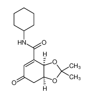 (3aR,7aS)-N-cyclohexyl-2,2-dimethyl-6-oxo-3a,6,7,7a-tetrahydrobenzo[d][1,3]dioxole-4-carboxamide CAS:681215-47-4 manufacturer & supplier