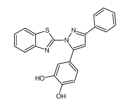 1,2-Benzenediol, 4-[1-(2-benzothiazolyl)-3-phenyl-1H-pyrazol-5-yl]- CAS:681232-02-0 manufacturer & supplier