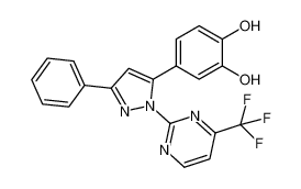 4-(3-phenyl-1-(4-(trifluoromethyl)pyrimidin-2-yl)-1H-pyrazol-5-yl)benzene-1,2-diol CAS:681232-12-2 manufacturer & supplier