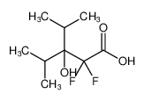 Pentanoic acid, 2,2-difluoro-3-hydroxy-4-methyl-3-(1-methylethyl)- CAS:681240-14-2 manufacturer & supplier