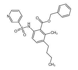 benzyl 3-butyl-2-methyl-6-[(3-pyridinylsulfonyl)amino]benzoate CAS:681246-44-6 manufacturer & supplier