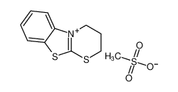 2H-[1,3]Thiazino[2,3-b]benzothiazolium, 3,4-dihydro-, methanesulfonate CAS:681255-88-9 manufacturer & supplier