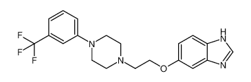 5-(2-(4-(3-(trifluoromethyl)phenyl)piperazin-1-yl)ethoxy)-1H-benzo[d]imidazole CAS:681259-61-0 manufacturer & supplier