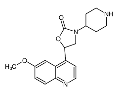 5-(6-methoxy-quinolin-4-yl)-3-piperidin-4-yl-oxazolidin-2-one CAS:681278-28-4 manufacturer & supplier