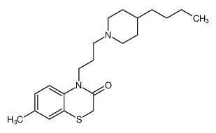 4-(3-(4-butylpiperidin-1-yl)propyl)-7-methyl-2H-benzo[b][1,4]thiazin-3(4H)-one CAS:681286-36-2 manufacturer & supplier