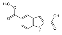 5-methoxycarbonyl-1H-indole-2-carboxylic acid CAS:681288-76-6 manufacturer & supplier