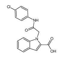 1-[(4-chloro-phenylcarbamoyl)-methyl]-1H-indole-2-carboxylic acid CAS:681289-07-6 manufacturer & supplier