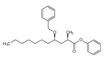 rel-phenyl (2R,4R)-4-(benzyloxy)-2-methylundecanoate CAS:681290-22-2 manufacturer & supplier