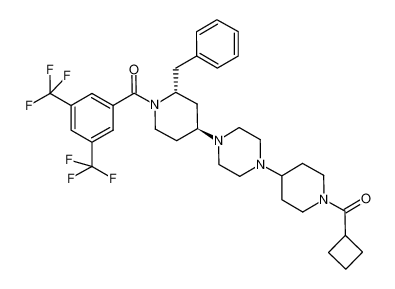 (4-(4-((2R,4S)-2-benzyl-1-(3,5-bis(trifluoromethyl)benzoyl)piperidin-4-yl)piperazin-1-yl)piperidin-1-yl)(cyclobutyl)methanone CAS:681291-18-9 manufacturer & supplier