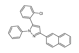 5-(2-chlorophenyl)-3-naphthalen-2-yl-1-phenylpyrazole CAS:681293-67-4 manufacturer & supplier