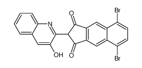 5,8-dibromo-2-(3-hydroxyquinolin-2-yl)cyclopenta[b]naphthalene-1,3-dione CAS:68133-02-8 manufacturer & supplier