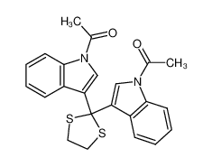 2,2-di(N-acetyl-3-indolyl)-1,3-dithiolane CAS:6814-71-7 manufacturer & supplier