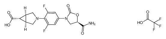 exo-(1R,5S)-3-{4-[(5R)-5-(aminocarbonyl)-2-oxo-1,3-oxazolidin-3-yl]-2,6-difluorophenyl}-3-azabicyclo[3.1.0]hexane-6-carboxylic acid CAS:681424-71-5 manufacturer & supplier