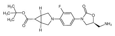 exo-(1R,5S)-3-[4-[(5S)-aminomethyl-2-oxo-oxazolidin-3-yl]-2-fluoro-phenyl]-3-aza-bicyclo[3.1.0]hexane-6-carboxylic acid tert-butyl ester CAS:681425-13-8 manufacturer & supplier