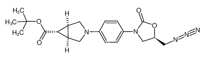 exo-(1R,5S)-3-[4-[(5S)-azidomethyl-2-oxo-oxazolidin-3-yl]-phenyl]-3-aza-bicyclo[3.1.0]hexane-6-carboxylic acid tert-butyl ester CAS:681425-24-1 manufacturer & supplier