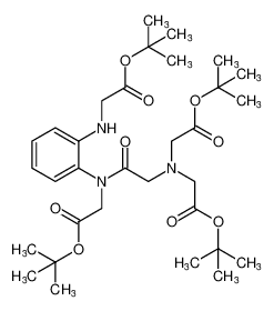 Glycine,N,N-bis[2-(1,1-dimethylethoxy)-2-oxoethyl]glycyl-N-[2-[[2-(1,1-dimethylethoxy)-2-oxoethyl]amino]phenyl]-, 1,1-dimethylethyl ester CAS:681430-31-9 manufacturer & supplier