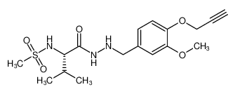 (S)-N-(1-(2-(3-methoxy-4-(prop-2-yn-1-yloxy)benzyl)hydrazineyl)-3-methyl-1-oxobutan-2-yl)methanesulfonamide CAS:681435-00-7 manufacturer & supplier