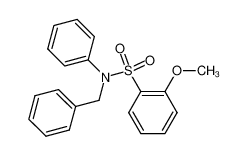 N-Benzyl-2-methoxy-N-phenyl-benzenesulfonamide CAS:681440-03-9 manufacturer & supplier