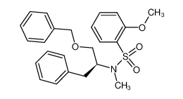 N-((S)-1-Benzyloxymethyl-2-phenyl-ethyl)-2-methoxy-N-methyl-benzenesulfonamide CAS:681440-06-2 manufacturer & supplier