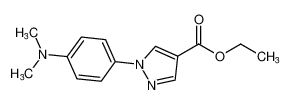 1H-Pyrazole-4-carboxylic acid, 1-[4-(dimethylamino)phenyl]-, ethyl ester CAS:681441-20-3 manufacturer & supplier