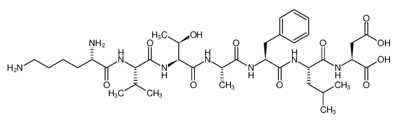 L-Aspartic acid, L-lysyl-L-valyl-L-threonyl-L-alanyl-L-phenylalanyl-L-leucyl- CAS:681451-69-4 manufacturer & supplier