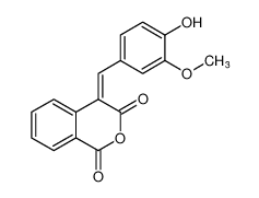 (Z)-4-(4-hydroxy-3-methoxybenzylidene)isochromane-1,3-dione CAS:681453-73-6 manufacturer & supplier