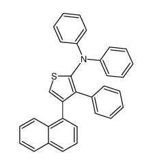 2-Thiophenamine, 4-(1-naphthalenyl)-N,N,3-triphenyl- CAS:681457-60-3 manufacturer & supplier