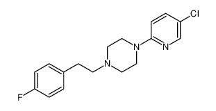 Piperazine, 1-(5-chloro-2-pyridinyl)-4-[2-(4-fluorophenyl)ethyl]- CAS:681468-62-2 manufacturer & supplier