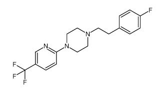 Piperazine, 1-[2-(4-fluorophenyl)ethyl]-4-[5-(trifluoromethyl)-2-pyridinyl]- CAS:681468-66-6 manufacturer & supplier